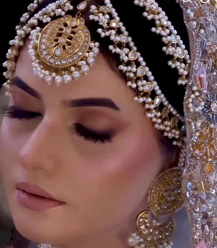 “Kundan Pearl Bridal Set with Matha Patti & Choker