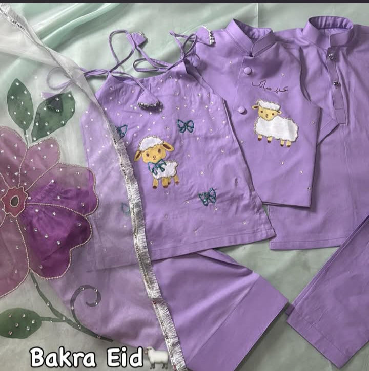 Bundle offer kheri gift Baby Boy Eid-ul-Adha Special Edition – 3-Piece Kurta Suite