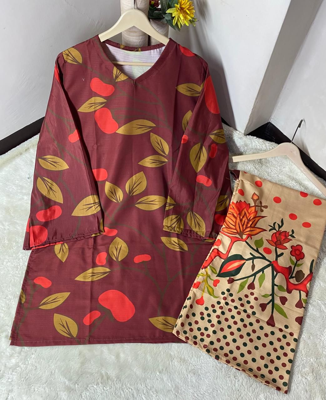 summer cord set for girls