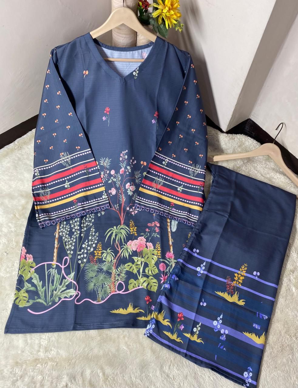 summer cord set for girls