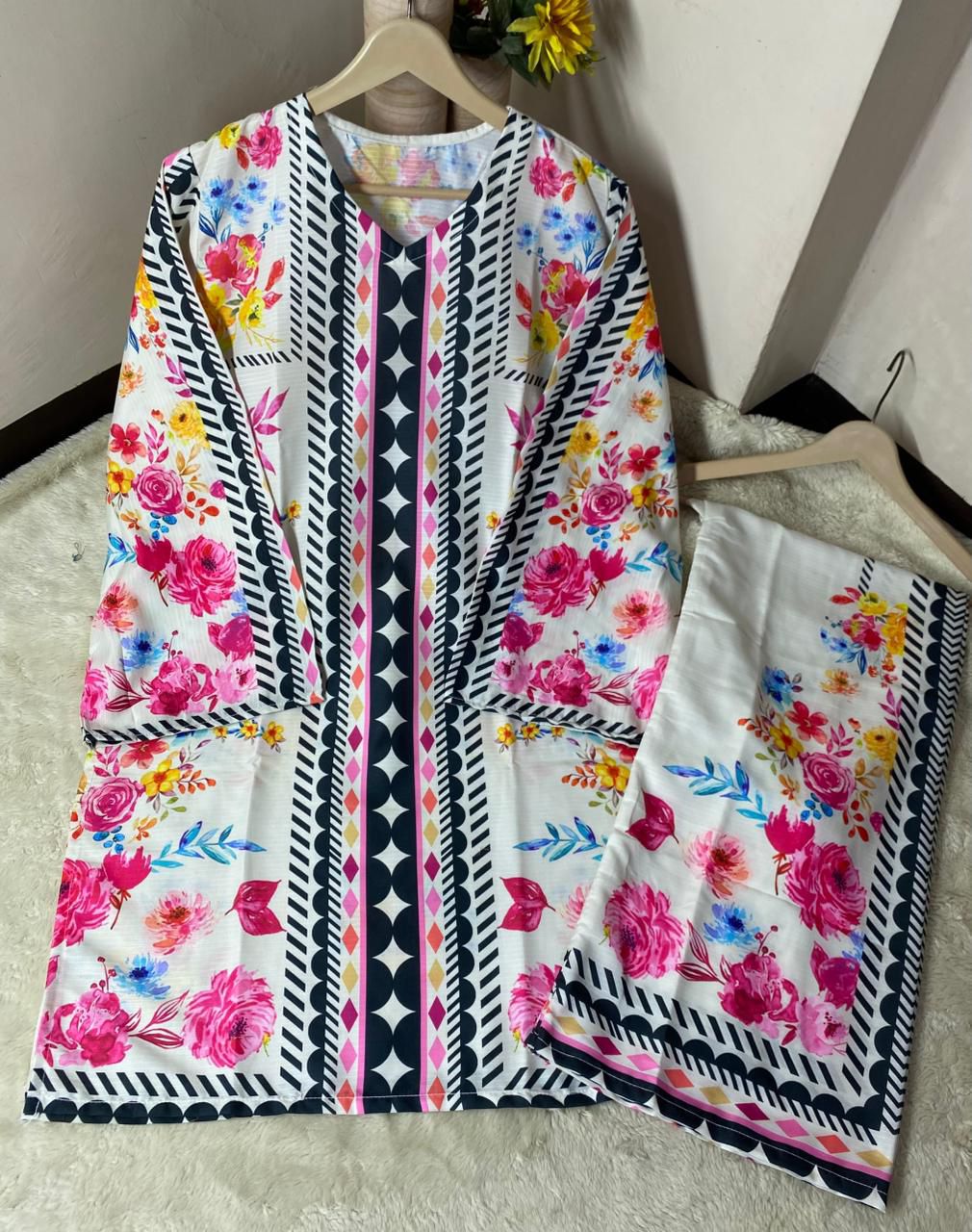 summer cord set for girls
