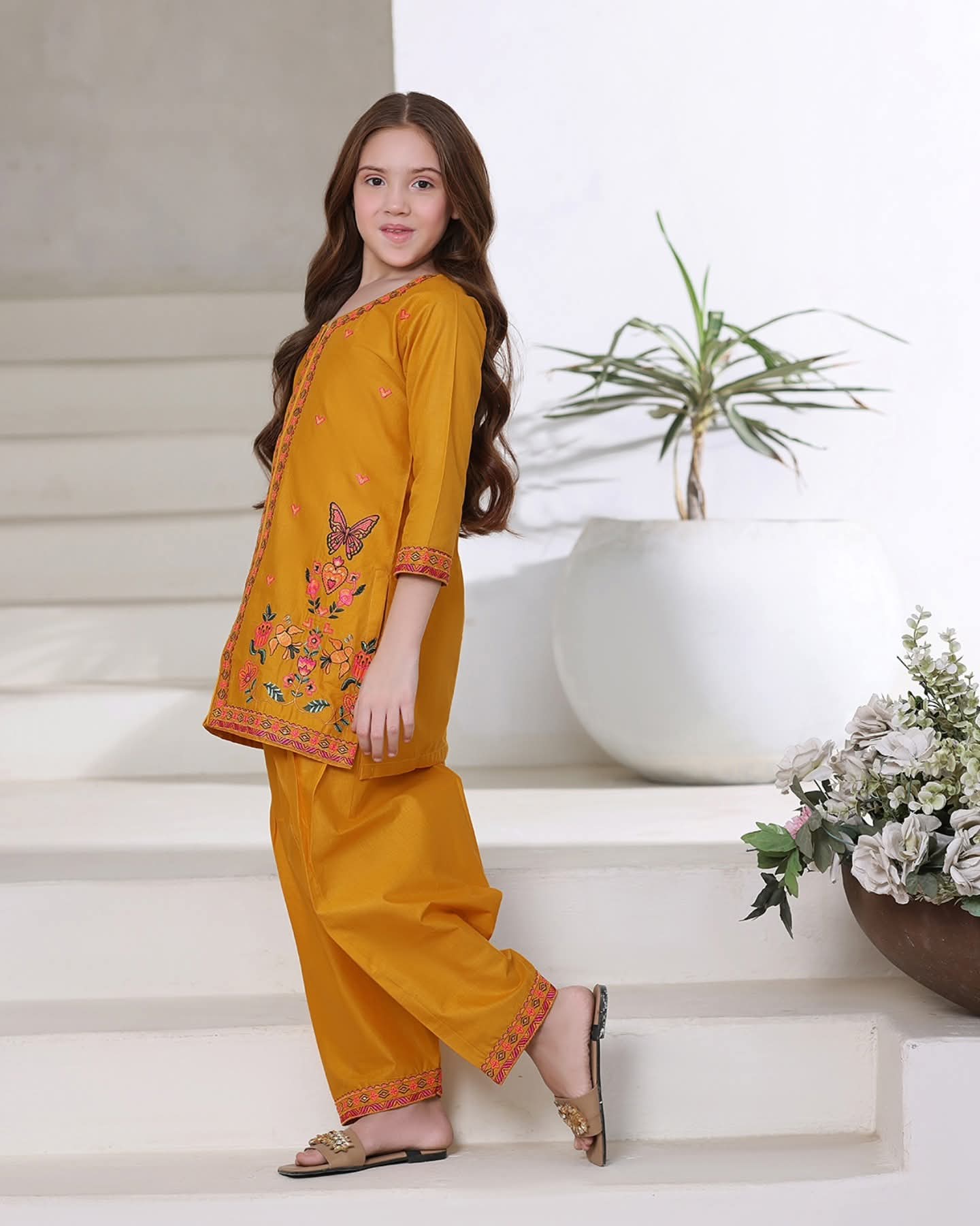 Nyra pret luxury lawn now  Soft pink  musturd trends
