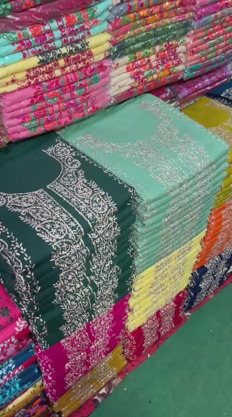 Multani Hand-Embroidered 3-Piece Lawn Suit