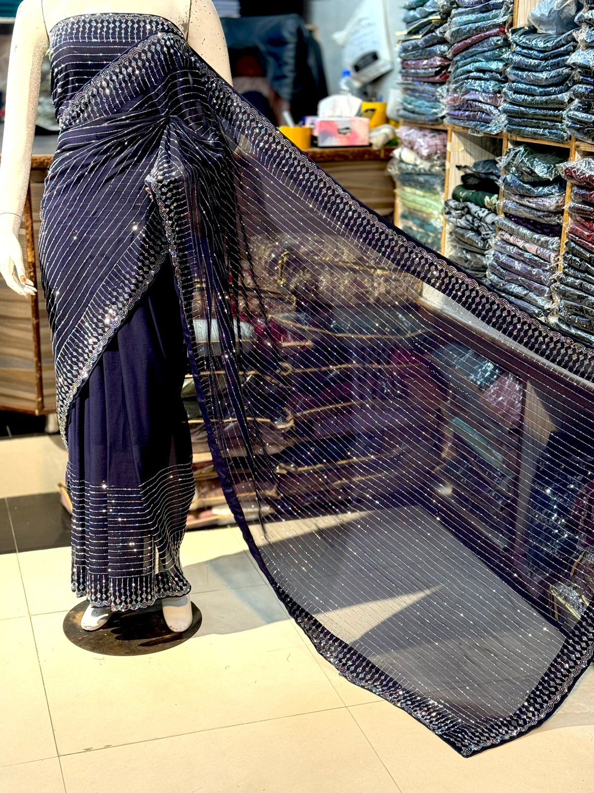 Chiffon Saree