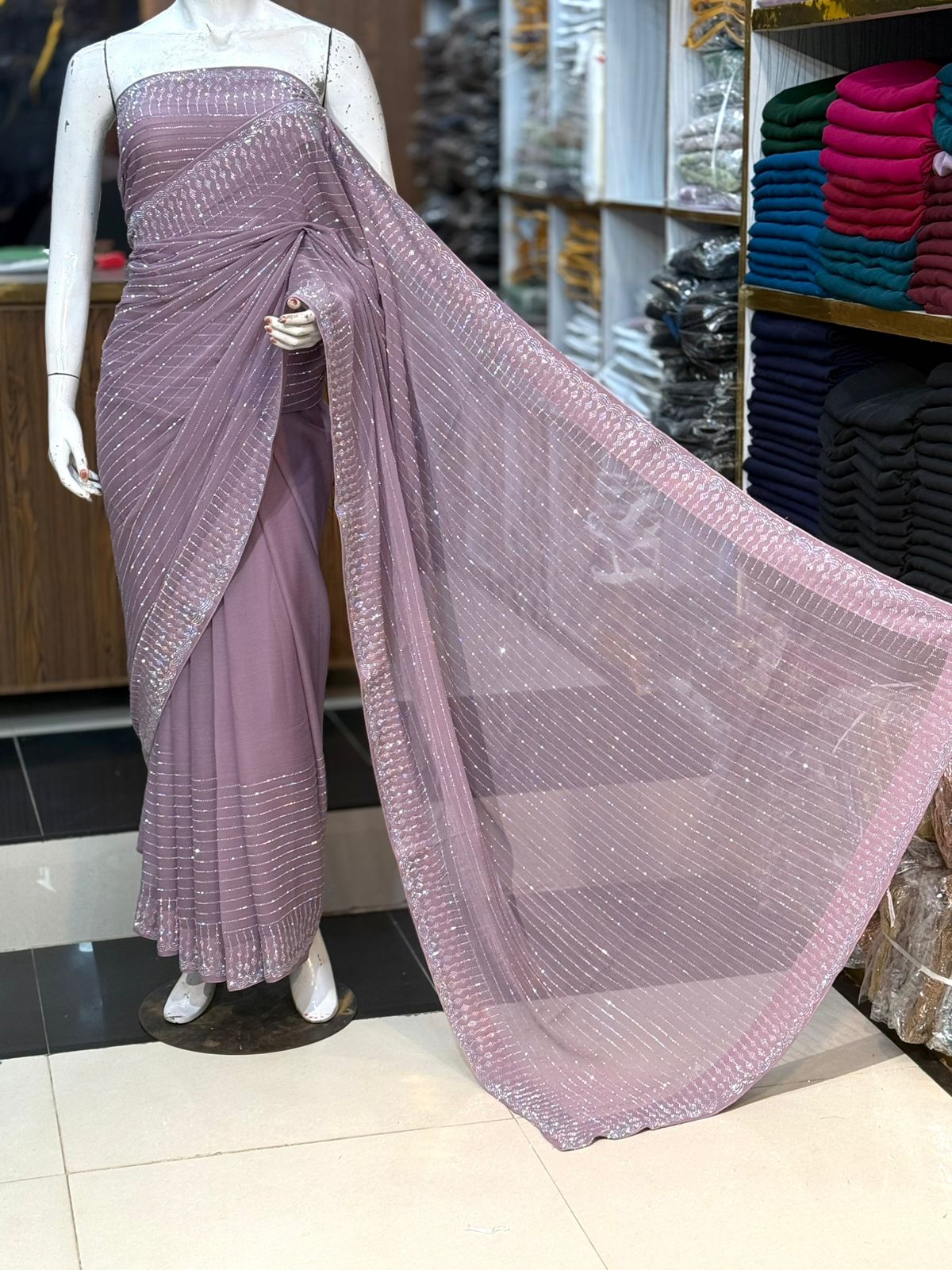 Chiffon Saree